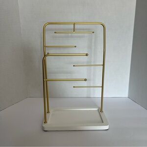 Multi Tiered 13.5" x 8" x 5" Necklace Jewelry Organizer Display Rack Holder
